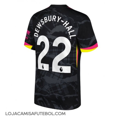 Camisa de Futebol Chelsea Kiernan Dewsbury-Hall #22 Equipamento Alternativo 2024-25 Manga Curta